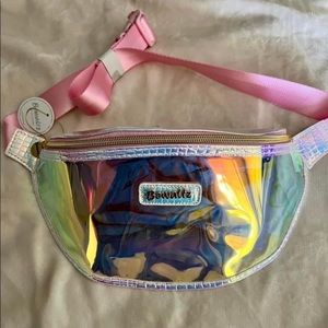 Brand new, holographic bum bag!